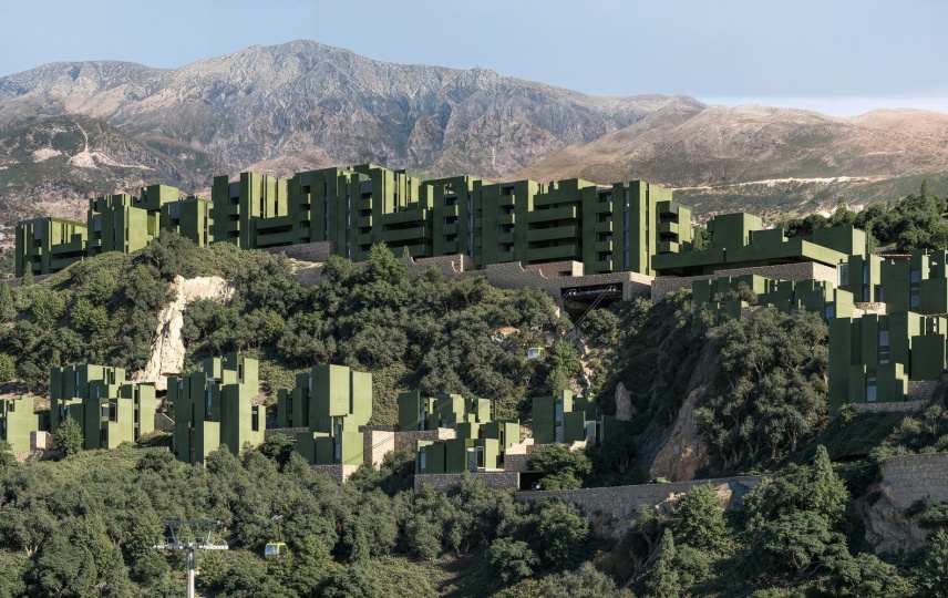 The Veil: курортный комплекс в Албании по проекту Bofill Taller de Arquitectura