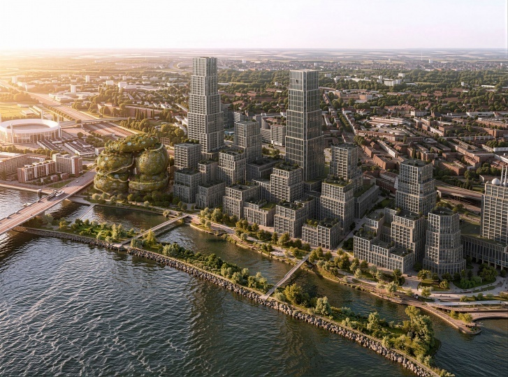 MVRDV построит футуристичный культурный центр в Роттердаме