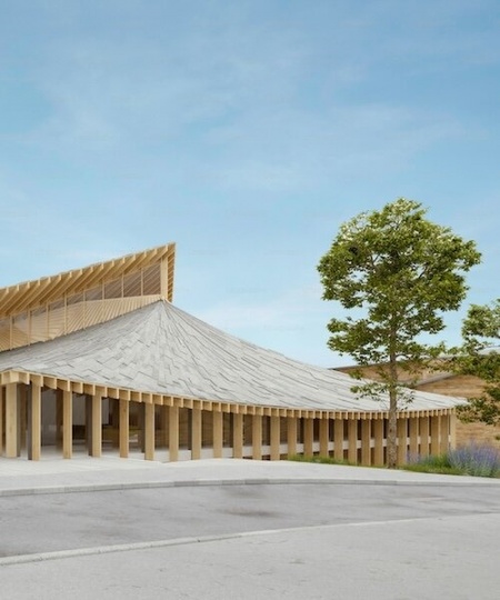 В Швейцарии откроется культурный центр по проекту Kengo Kuma & Associates