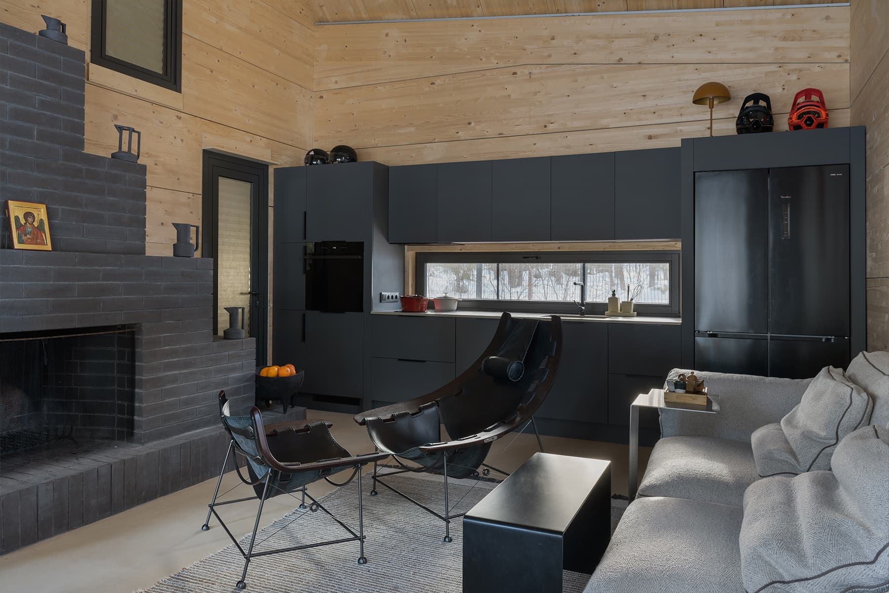Интерьер загородного дома архитектора — проект ARCHPOINT
