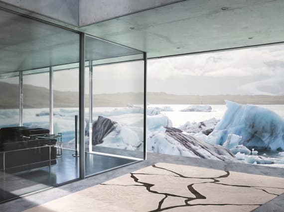 Фернандо Мастранджело придумал ковры, вдохновленные природными ландшафтами