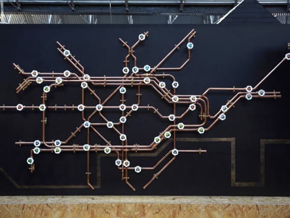Огонь, вода и трубы Ника Фрейзера на 100% Design London Огонь, вода и трубы Ника Фрейзера на 100% Design London