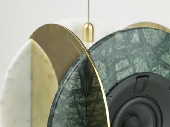 Бренд Monitillo Marmi представляет акустическую систему из мрамора