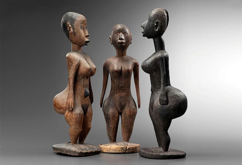 Фигуры женщин Маконде, Танзания, Bernard de Grunne Tribal Fine Arts