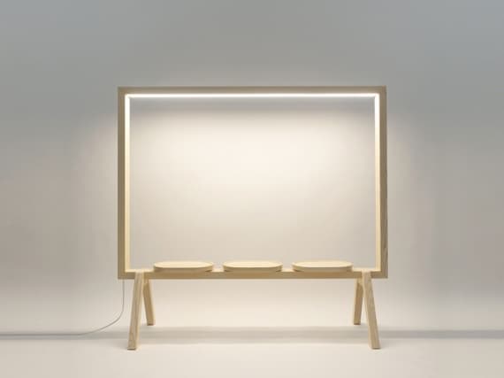 Шведская студия дизайна сделала рамку с подсветкой для растений