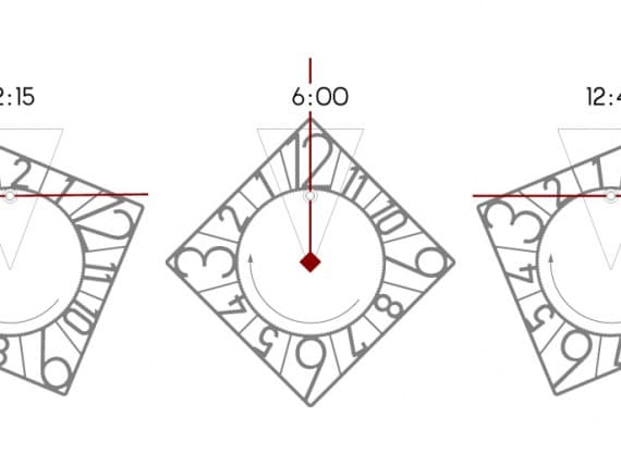 Дизайнер из Москвы объединил часы и кинетическую скульптуру