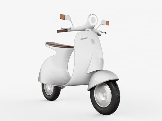 Джулио Якетти переосмыслил классический Vespa