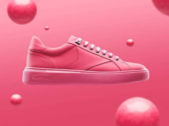 Дизайнеры делают кроссовки из переработанной жвачки