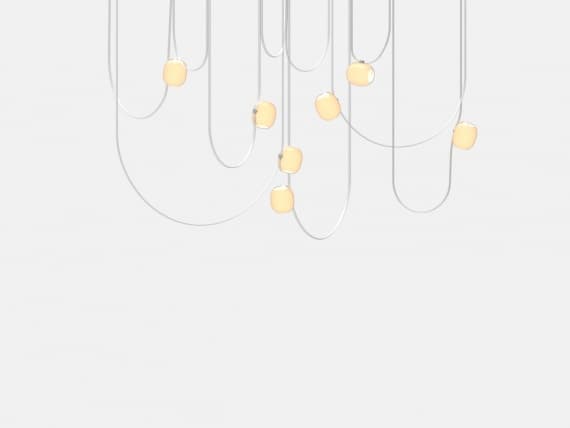 Дизайнеры из Бруклина сделали люстру-ожерелье