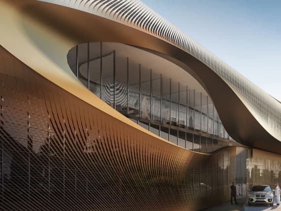 Zaha Hadid Architects возведут музей в Саудовской Аравии Zaha Hadid Architects возведут музей в Саудовской Аравии