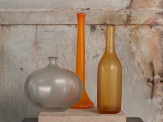 Маттео Тун сделал серию прозрачных сосудов для Venini