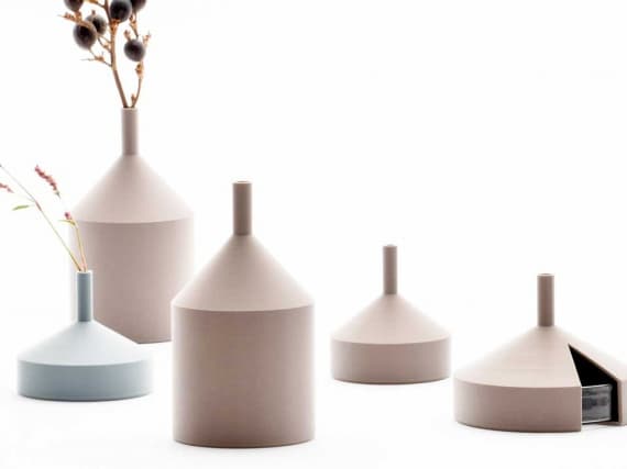 Дизайнер Кадзуя Койкэ напечатал вазы на 3D-принтере