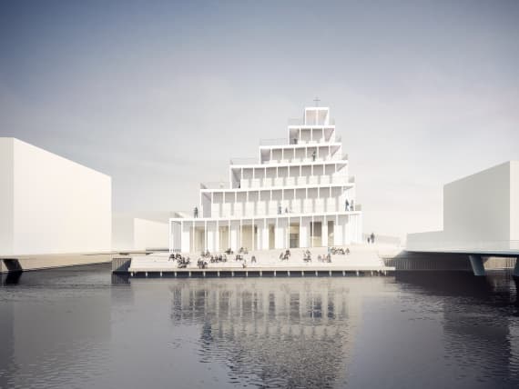 JAJA Architects построят первую для Копенгагена церковь за последние 30 лет JAJA Architects построят первую для Копенгагена церковь за последние 30 лет