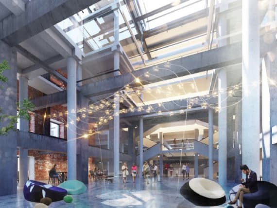 Kleinewelt Architekten показали проект реставрации кинотеатра «Великан» в Парке Горького