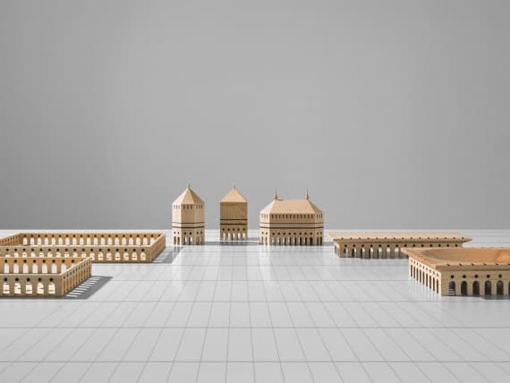 Mad Lab создали деревянные аксессуары в виде зданий