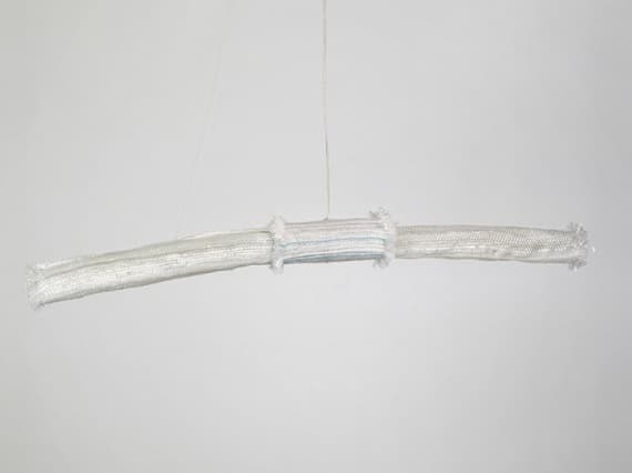 Андре Теоман и Рита Пирс сделали светильники из рыболовных сетей