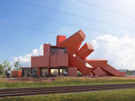 Диксон Джонс построит здание из контейнеров