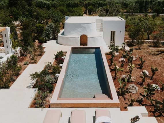 Студия Эндрю Троттера построила белый дом в Апулии