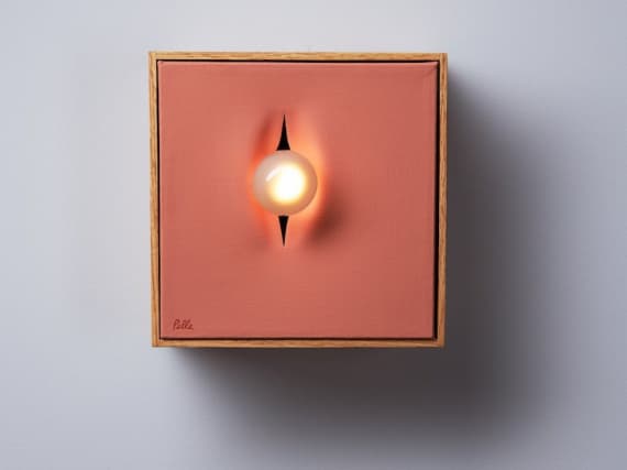 PELLE показали светильник-посвящение Лучо Фонтана