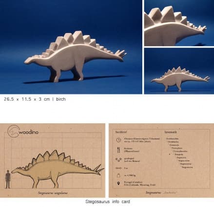 Тобиас Нойкамм создает деревянных динозавров