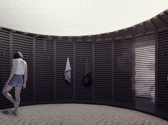 JKMM построят сауну на Burning Man