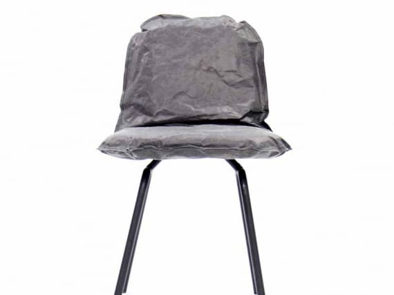 Чихиро Ямамото делает мебель из японской бумаги