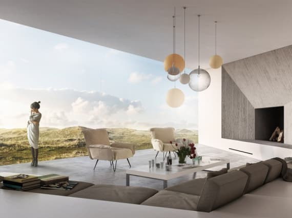 Дом в форме креста на побережье Дании — проект Studio Viktor Sørless