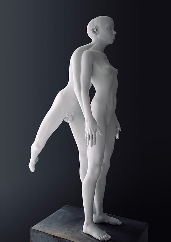 Hande Şekerciler / Ectasy no.2, 2017 / Эпоксидная смола, металл / Sevel Dolmaci Art Gallery
