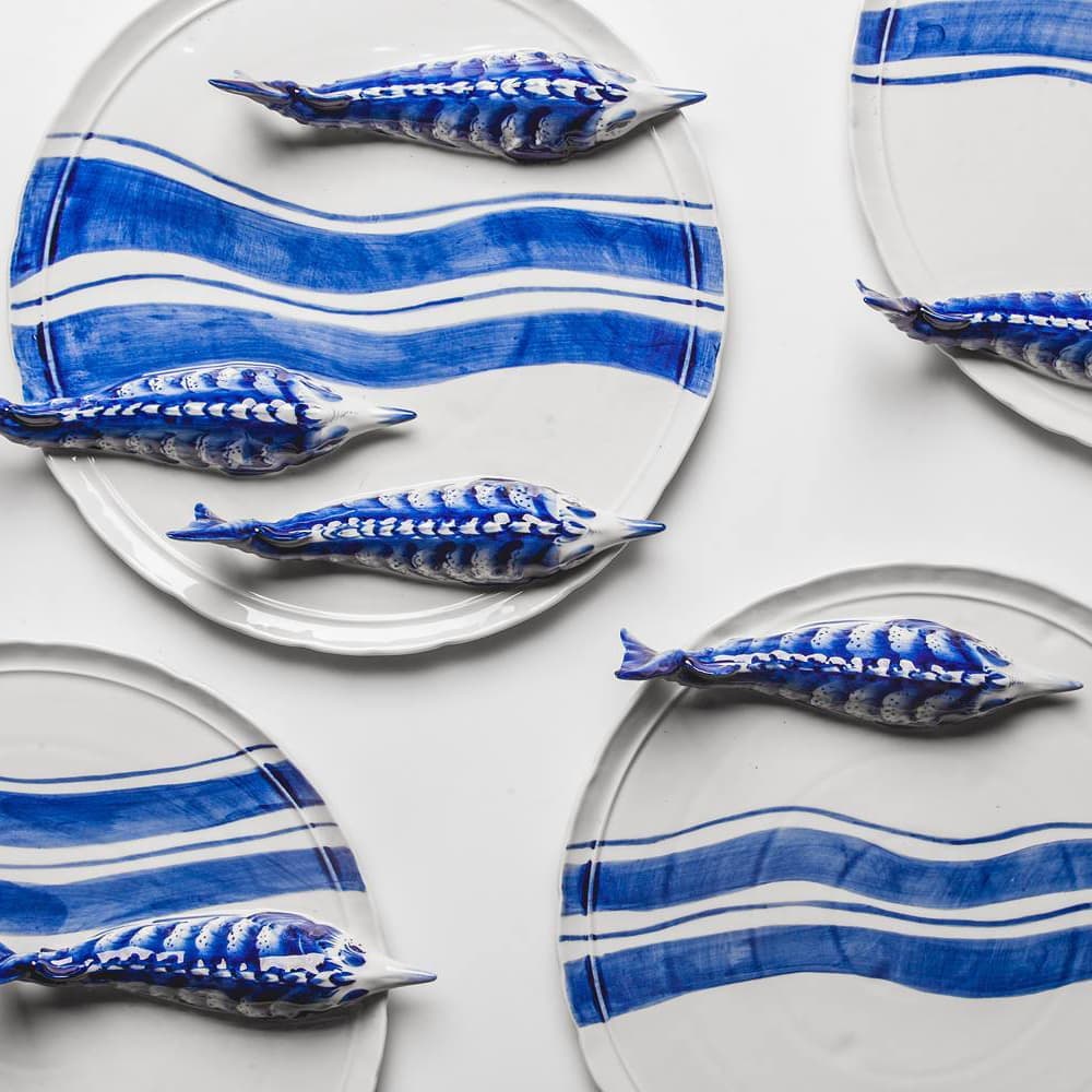 Коллекция фарфора «Астрахань» Дианы Балашовой. Гжель