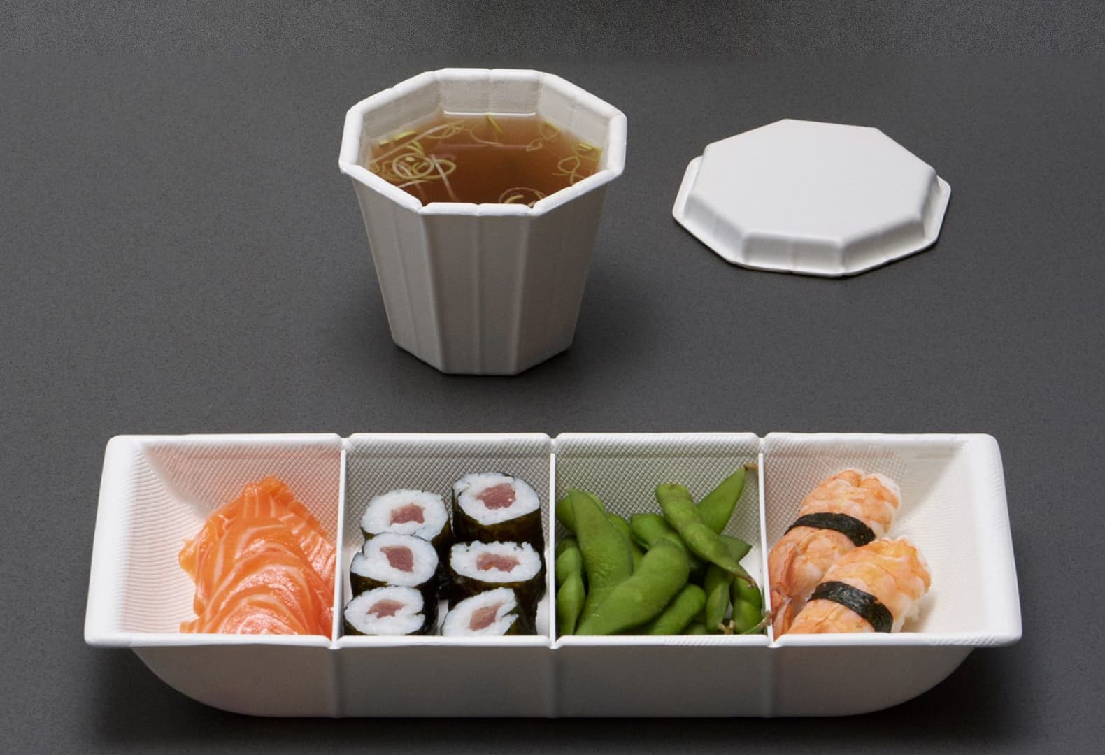 Бэнто-бокс из целлюлозы