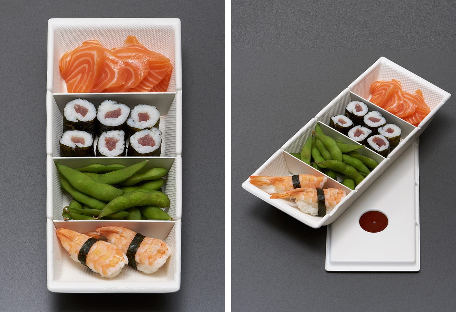 Бэнто-бокс из целлюлозы