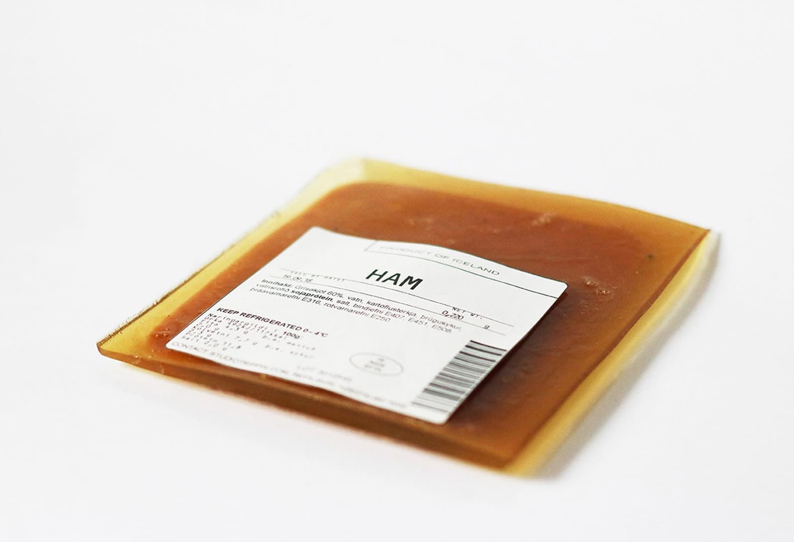 Упаковки для мяса животного происхождения