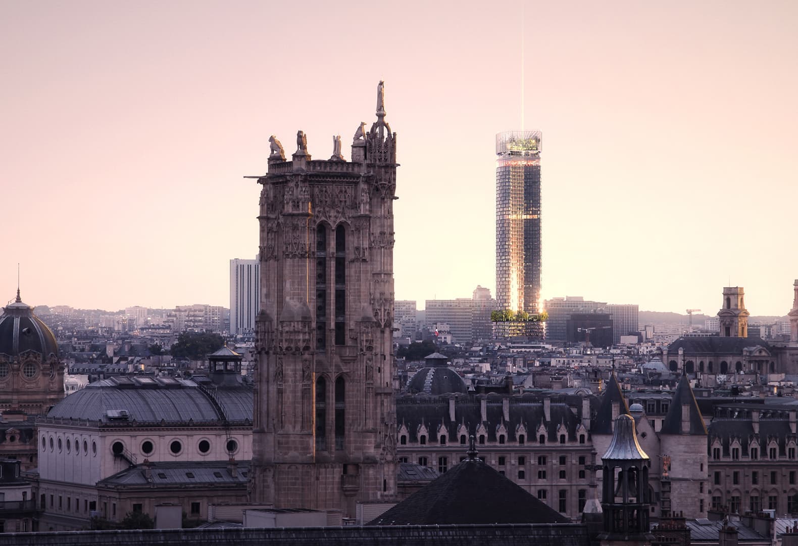 Проект реконструкции парижского небоскреба Tour Montparnasse