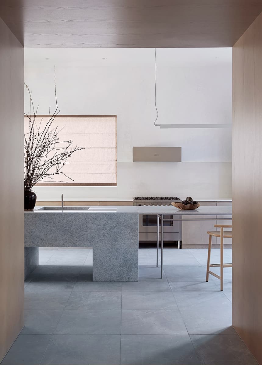 Синяя спальня в честь океана — проект Esoteriko interiors