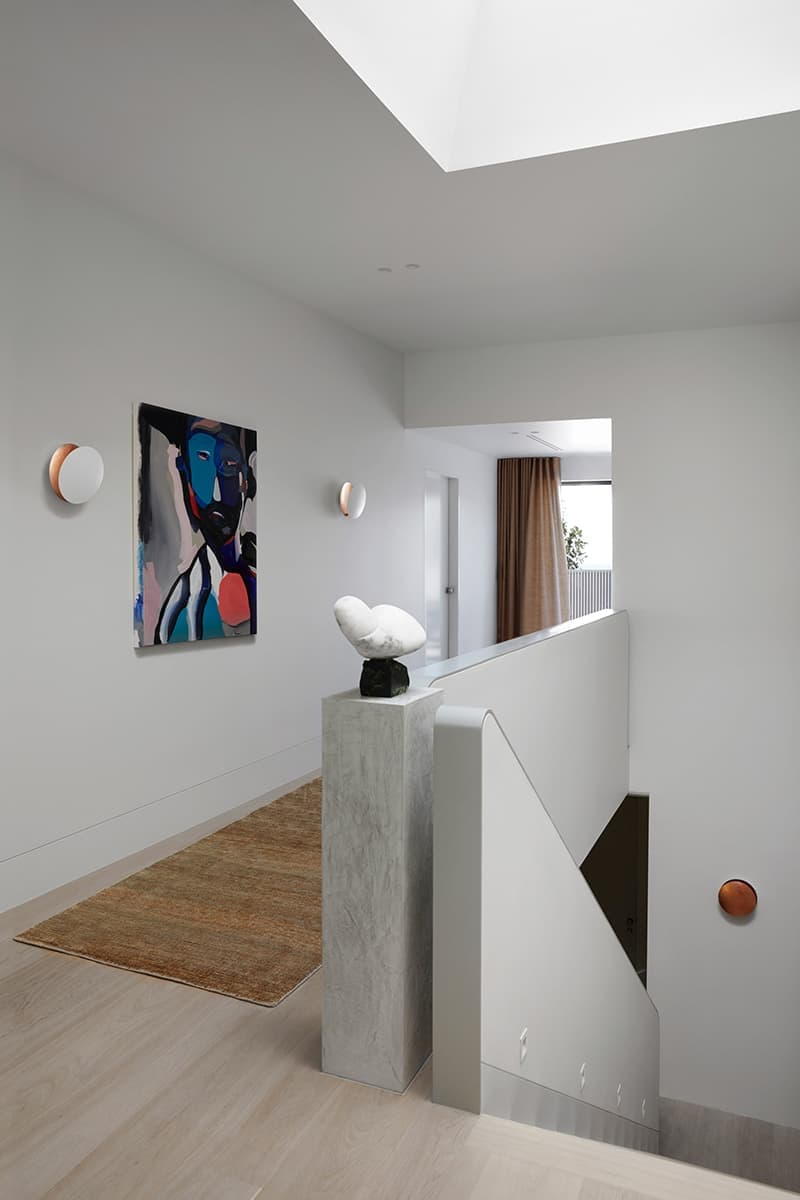 Синяя спальня в честь океана — проект Esoteriko interiors