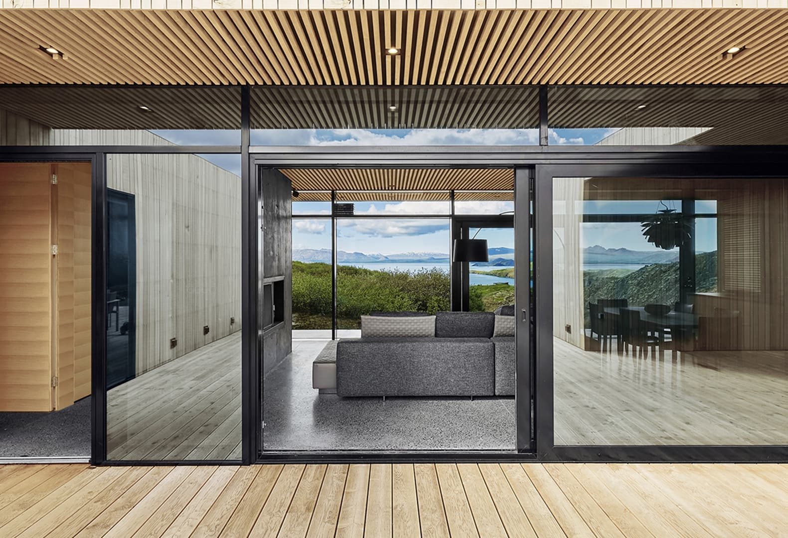 Барнхаус-escape. Проект от исландского архитектора Gláma Kím