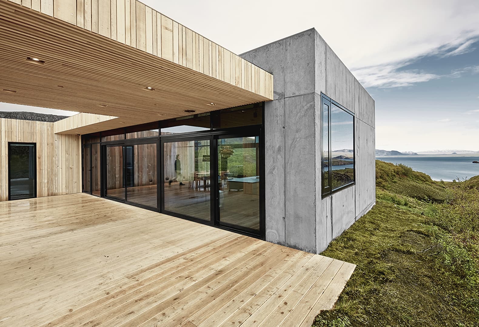 Барнхаус-escape. Проект от исландского архитектора Gláma Kím