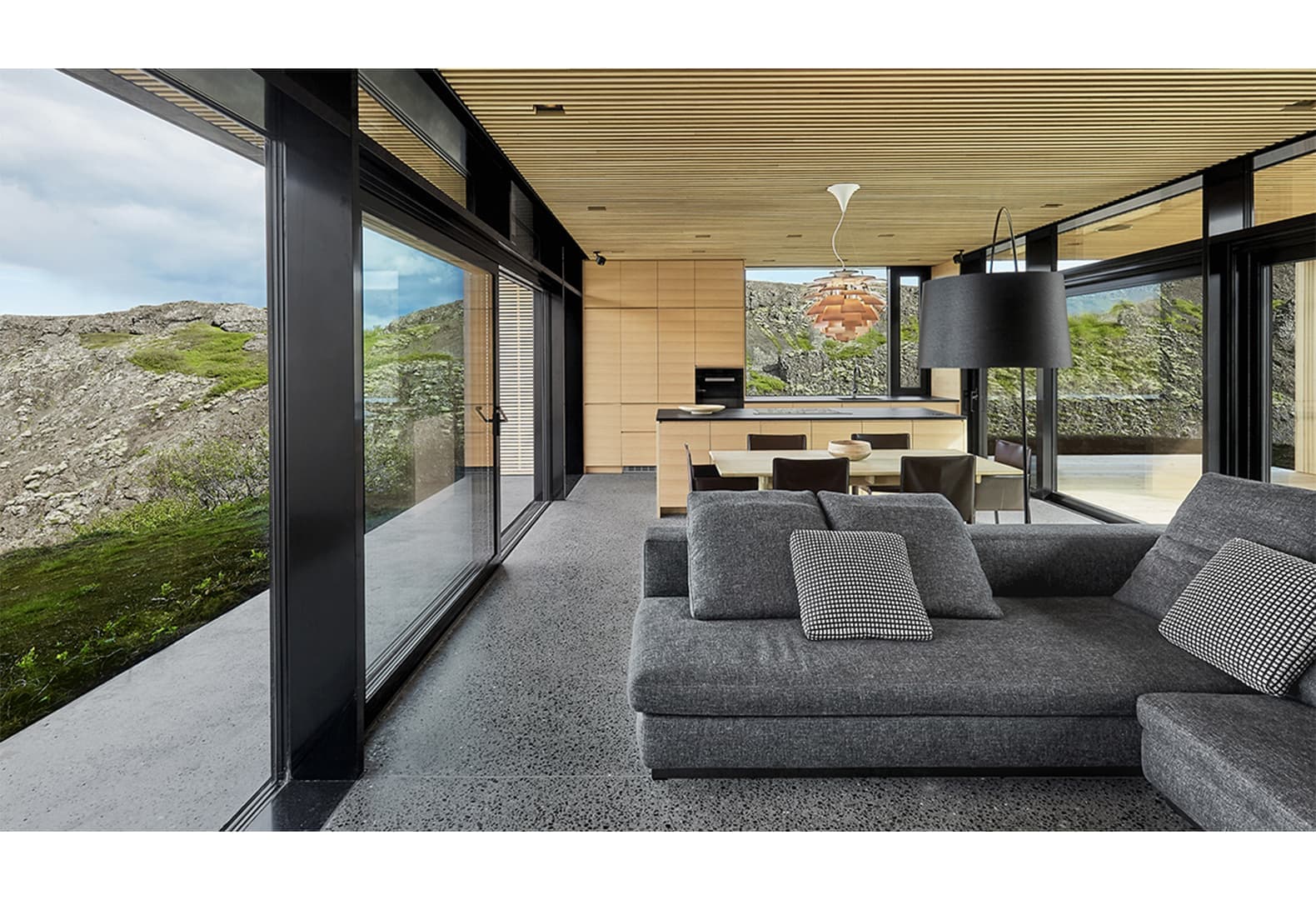 Барнхаус-escape. Проект от исландского архитектора Gláma Kím