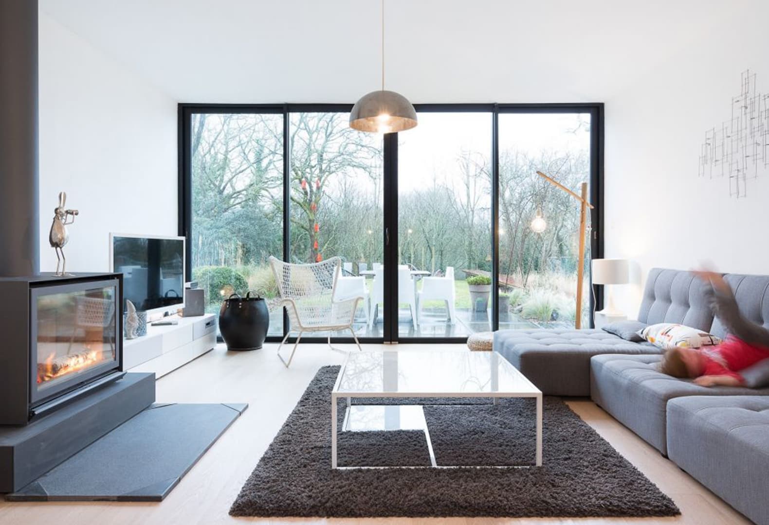 Барнхаус пригородный. Проект от французской студии Trace et Associés