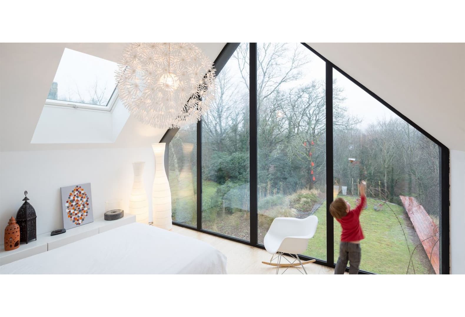 Барнхаус пригородный. Проект от французской студии Trace et Associés