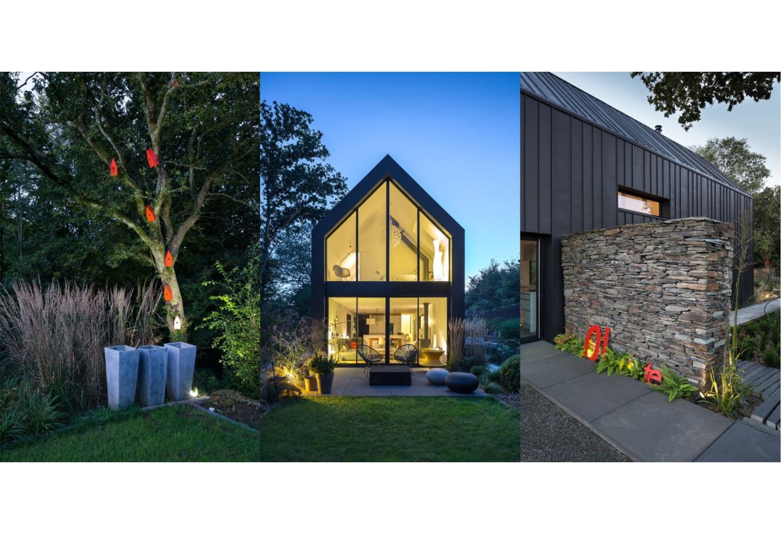 Барнхаус пригородный. Проект от французской студии Trace et Associés