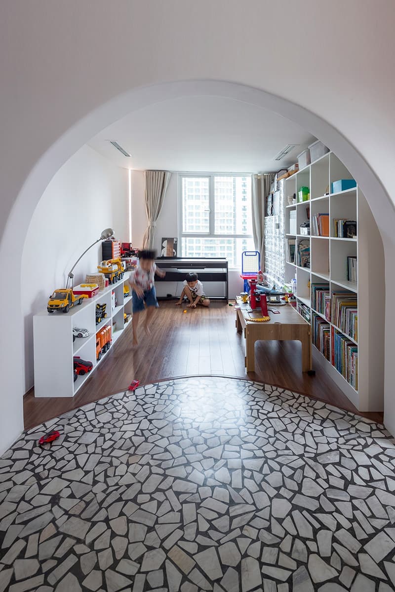 Модернистская квартира с терраццо в Хошимине – проект Whale Design Lab