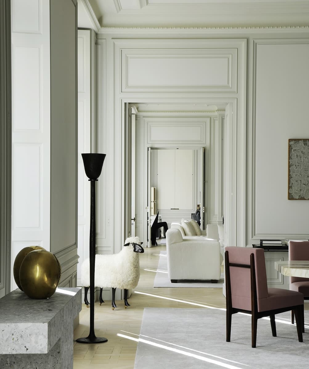 Квартира на авеню Монтень в Париже