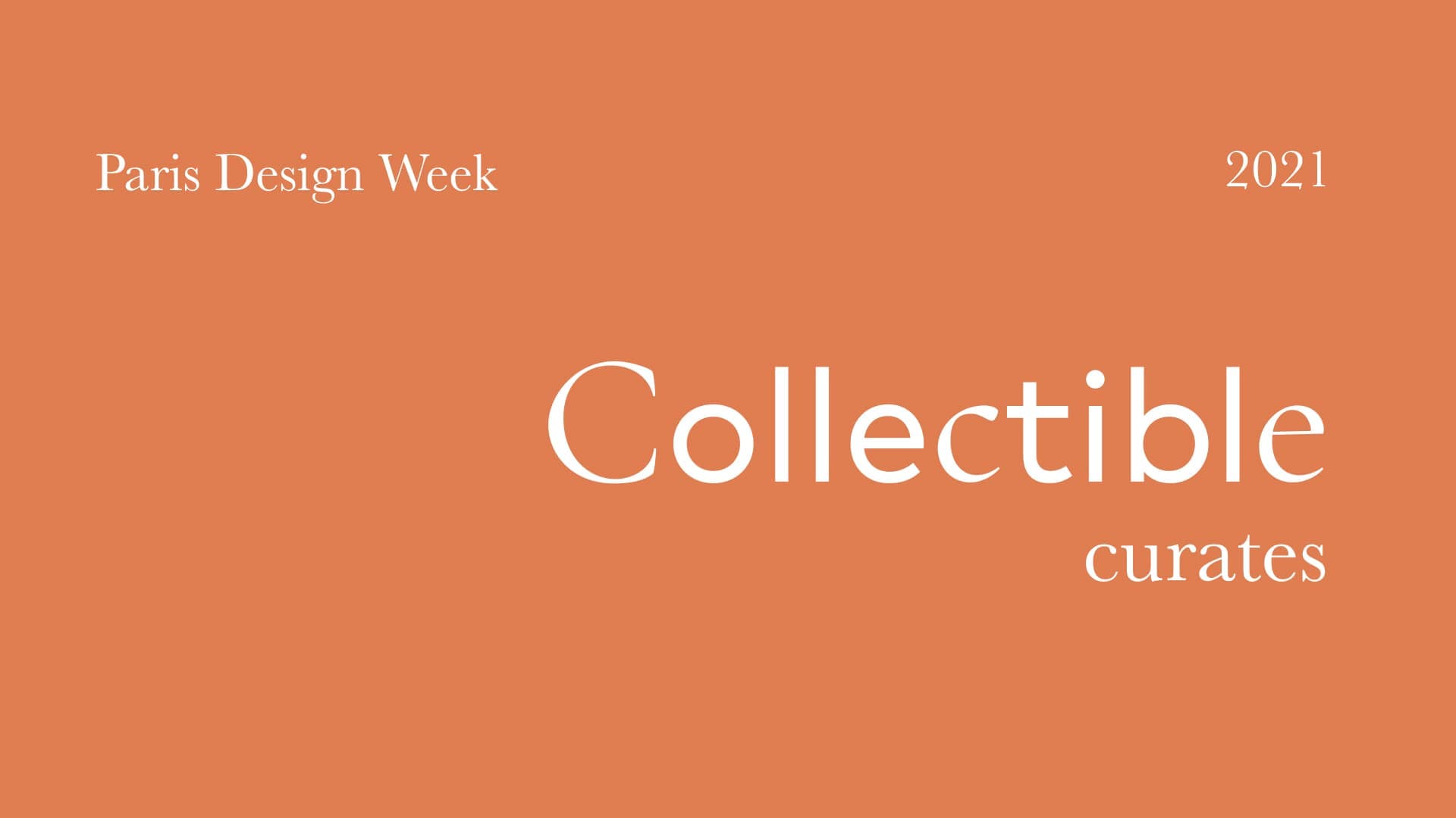 Collectible Curates на Paris Design Week: выбор Design Mate Collectible Curates на Paris Design Week: выбор Design Mate