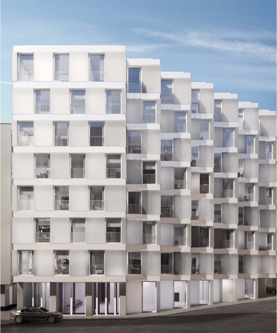 Проект жилого дома Lumin от Hutton Development в Москве, Россия