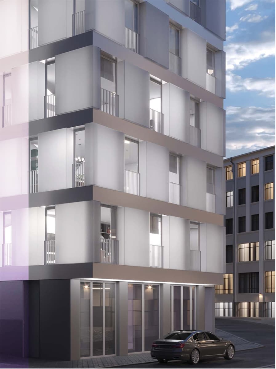 Проект жилого дома Lumin от Hutton Development в Москве, Россия