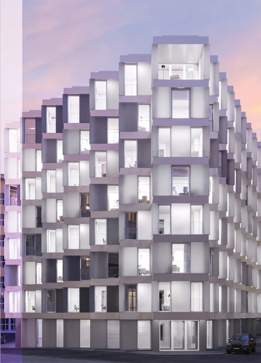 Проект жилого дома Lumin от Hutton Development в Москве, Россия