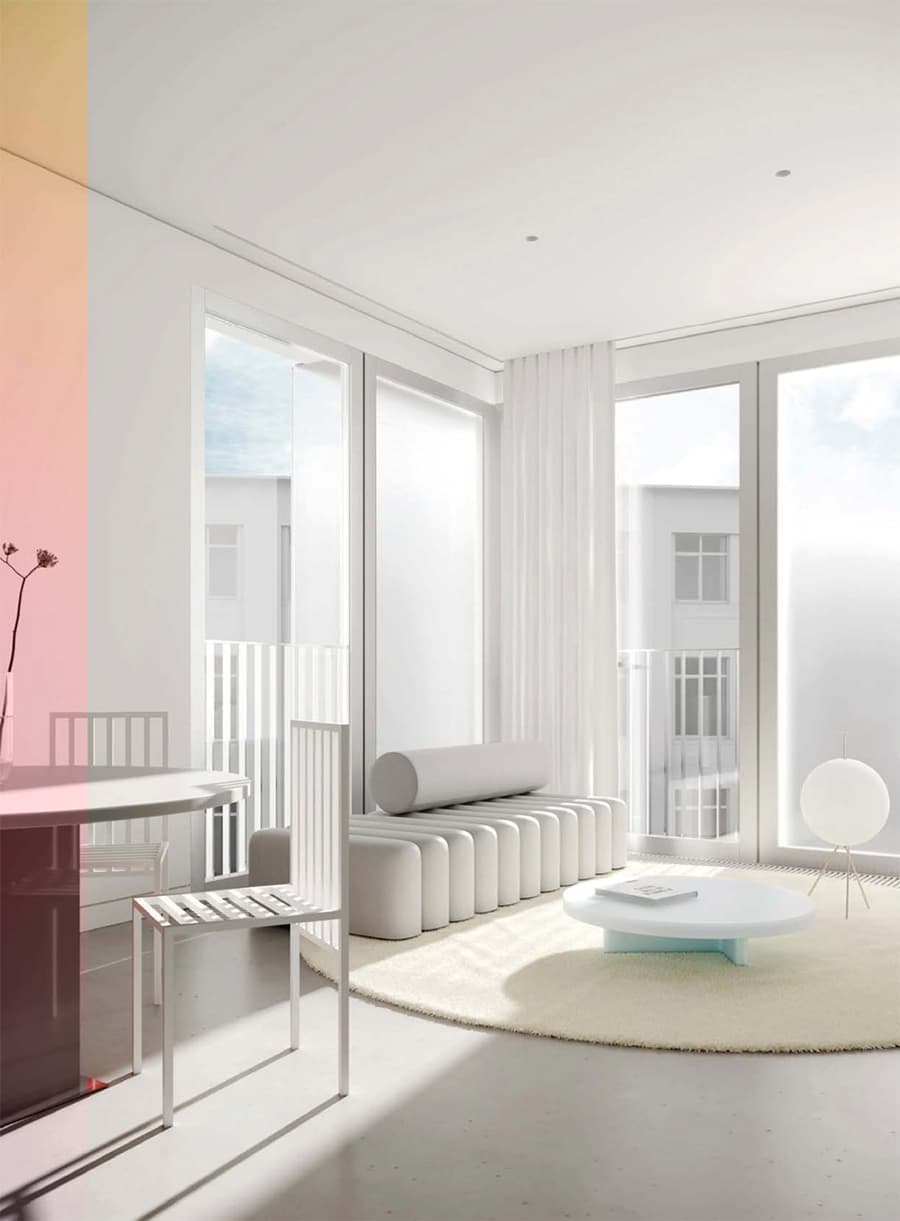 Проект жилого дома Lumin от Hutton Development в Москве, Россия