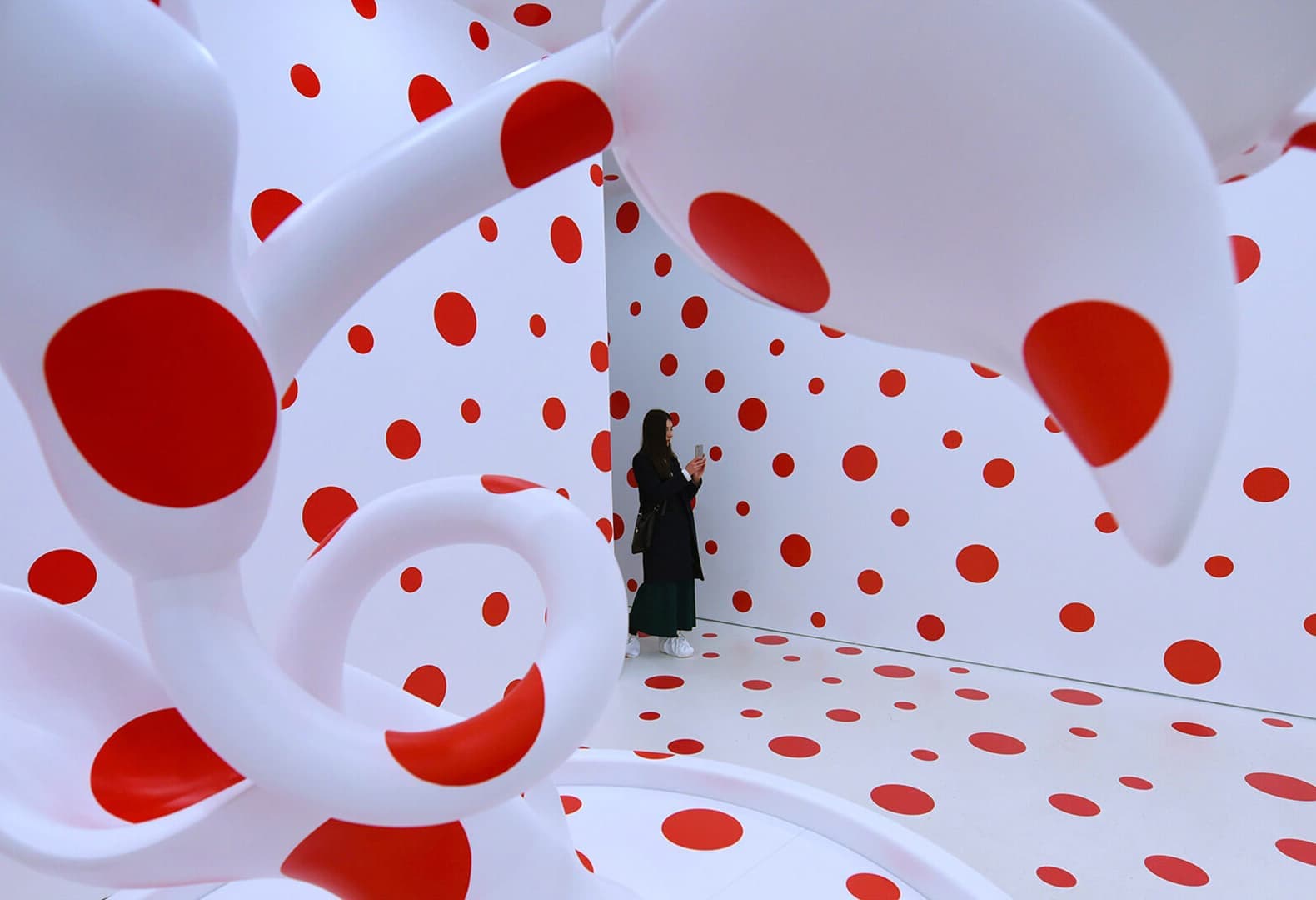 Инсталляции Яёи Кусама