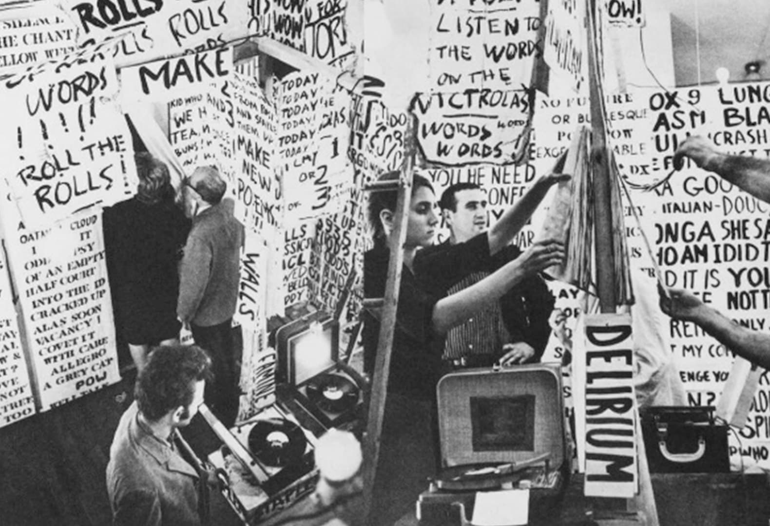 Ранние инсталляции Аллана Капроу